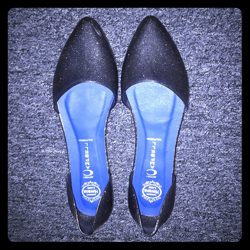Jeffrey Campbell jelly flats brand new